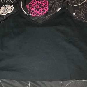black tank top